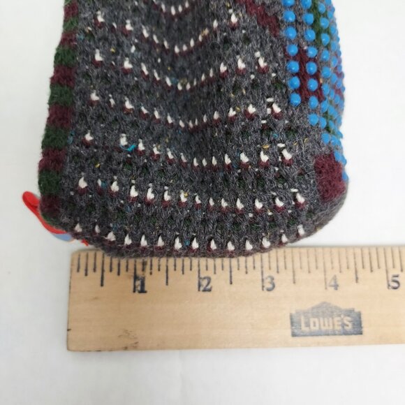 Bombas Gripper Slipper Unisex Size Small Charcoal Sherpa Lined Bootie House Sock - Picture 12 of 13